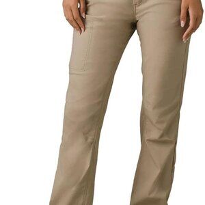 Prana Halle Pant II, Mid Rise, Color Sandbar, Size 10